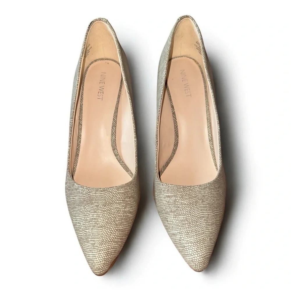 Nine West Pump Shoes GWENDLE 3 Pointed‎ Toe Stiletto Size 9.5